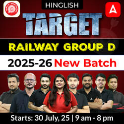 Target Railway Group D New Batch with Test Series and Ebook for 2025-26 | Hinglish | Online Live Classes By Adda247